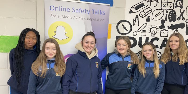 Rochfortbrigde Girls, Interent Safety Talks for teenagers