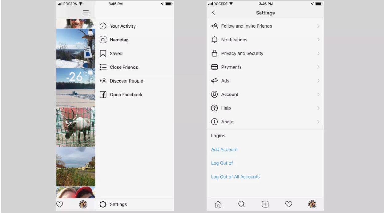 privacy on instagram