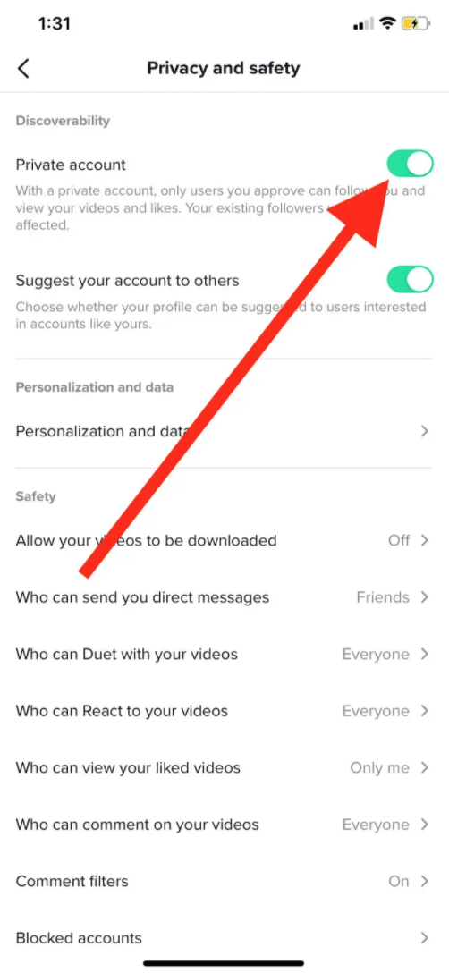 parental control, tiktok, tiktok privacy settings